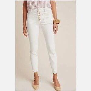 NWT Pilcro & the Letterpress by Anthropologie High Rise Denim leggings sz 26